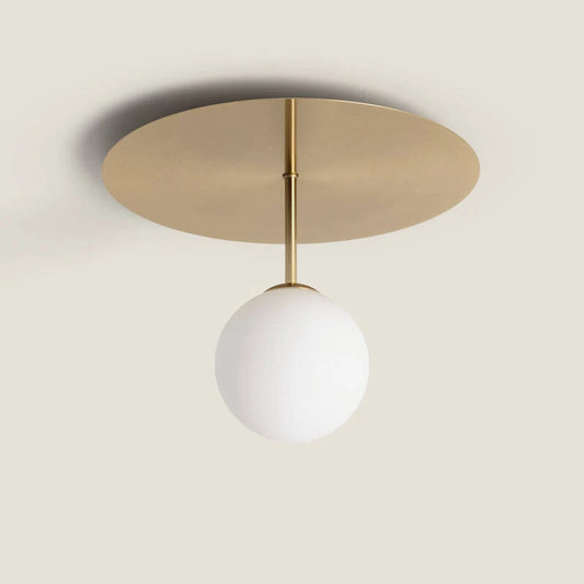 Lumexa Moonlavo Plafondlamp Metaal en Glas G9