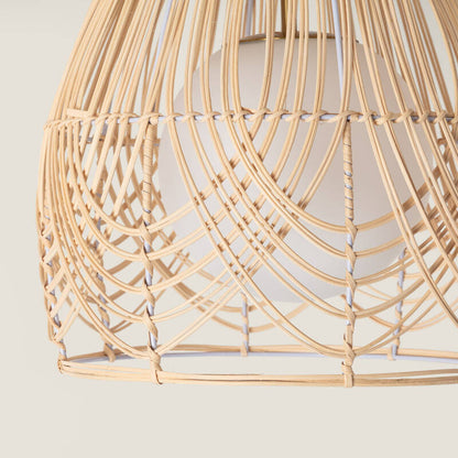 Lumexa Bagrato Plafondlamp Rotan en Glas