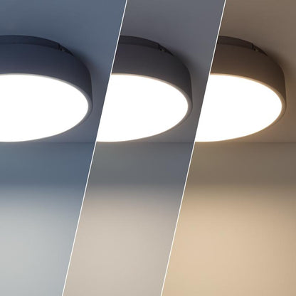 Lumexa Metavo LED Plafondlamp 15W Rond Metaal Ø300 CCT Grijs