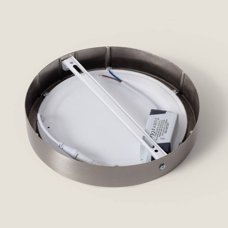 Lumexa Silvaro LED Plafondlamp 18W Rond Metaal Ø225 Zilver