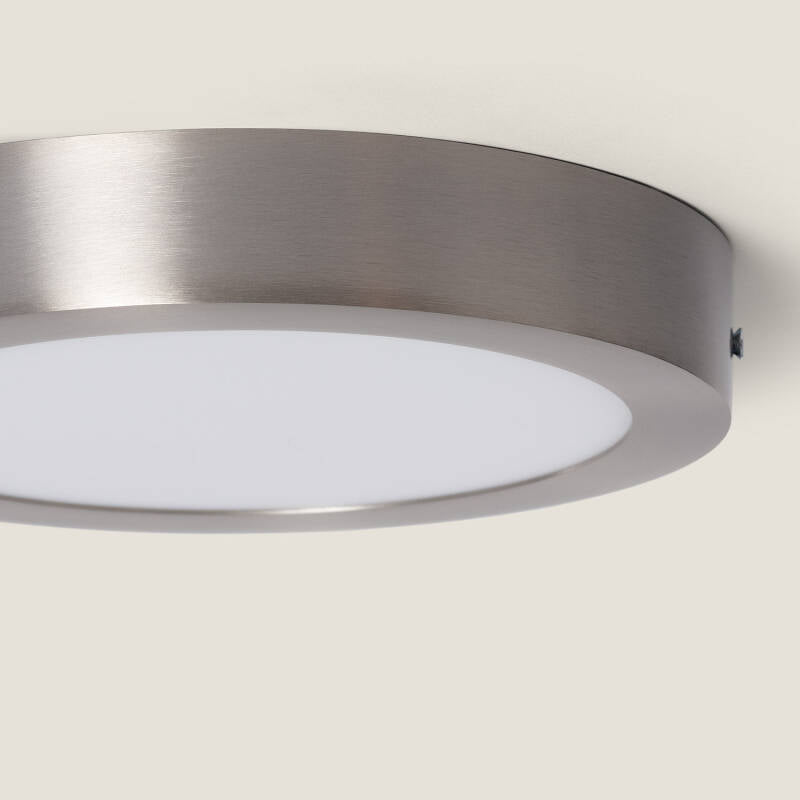 Lumexa Silvaro LED Plafondlamp 18W Rond Metaal Ø225 Zilver