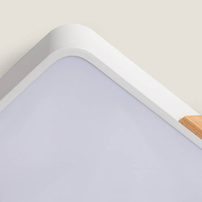 Lumexa Houtivo LED Plafondlamp Vierkant Hout 18W CCT 325x325