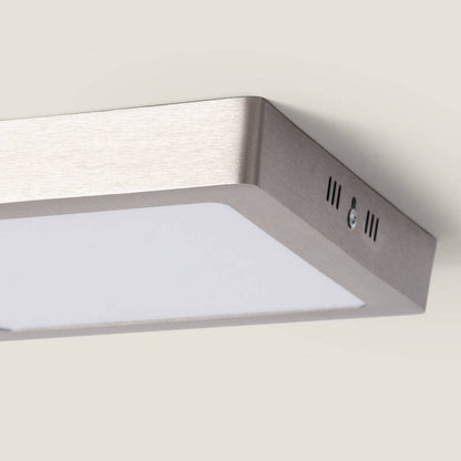Lumexa Silvano LED Plafondlamp Vierkant Metaal 18W 225x225 Zilver