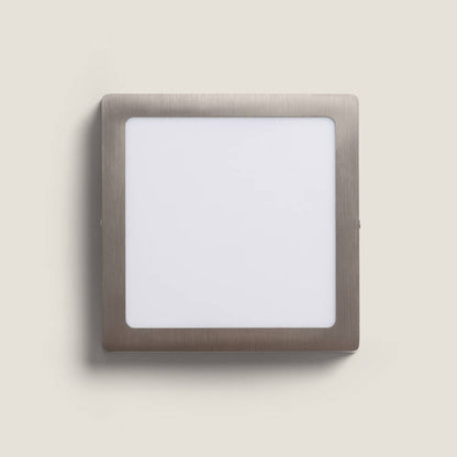 Lumexa Silvano LED Plafondlamp Vierkant Metaal 18W 225x225 Zilver