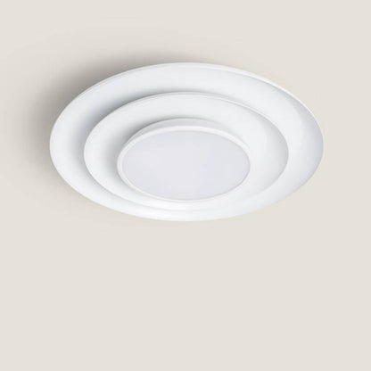 Telmoro Ø300 plafondlamp rond wit