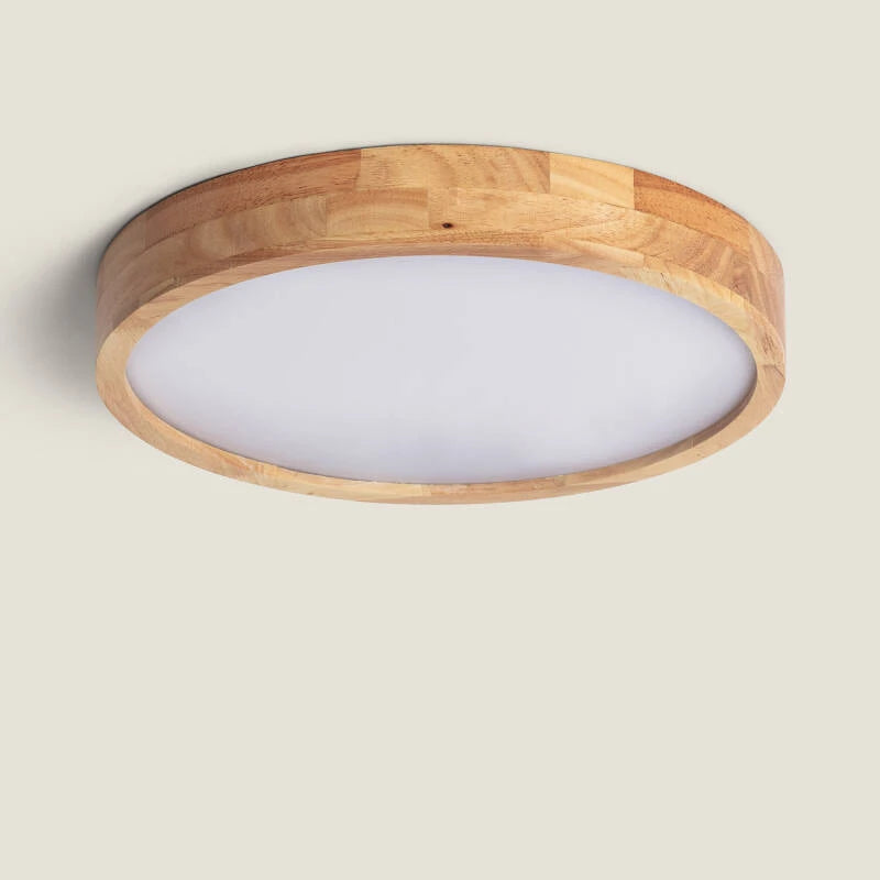 Lumexa Kayuvo LED Plafondlamp Hout 20W CCT