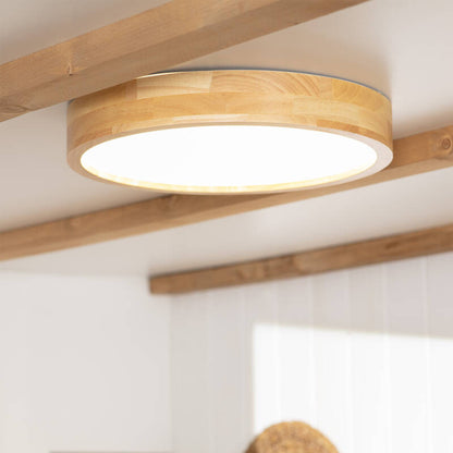 Lumexa Kayuvo LED Plafondlamp Hout 20W CCT