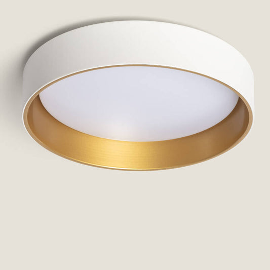 Brovaro design plafondlamp rond wit goud