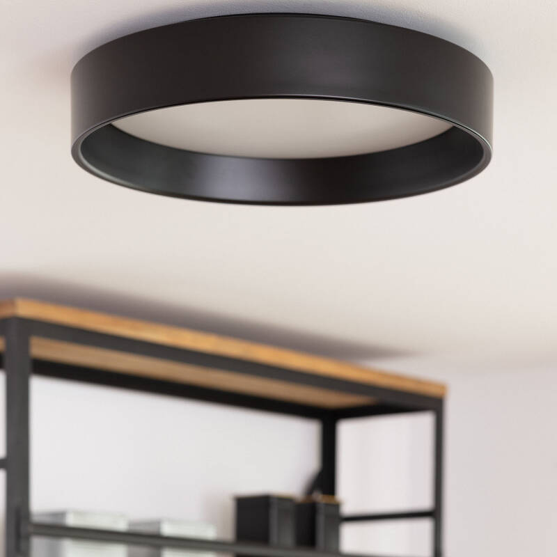 Lumexa Nerovo LED Plafondlamp Metaal 20W Ø450 Zwart
