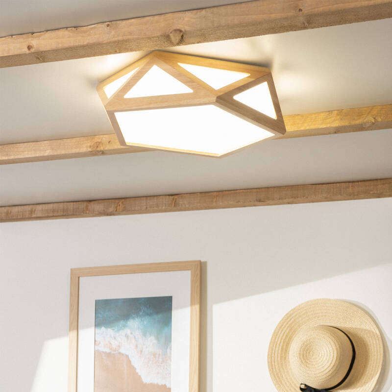 Lumexa Altigaro LED Plafondlamp Hout 20W
