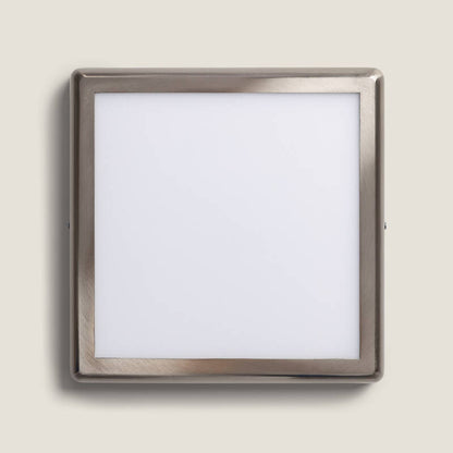 Lumexa Silvano LED Plafondlamp Vierkant Metaal 24W 300x300 Zilver