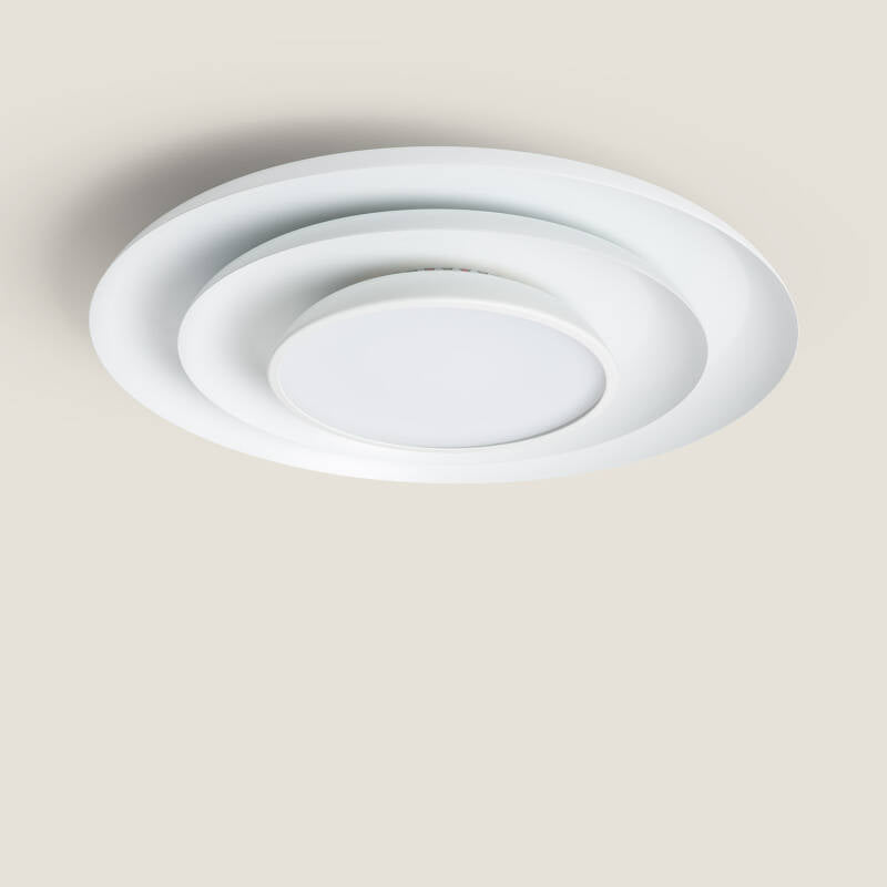 Telmoro plafondlamp rond wit