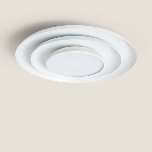 Telmoro plafondlamp rond wit