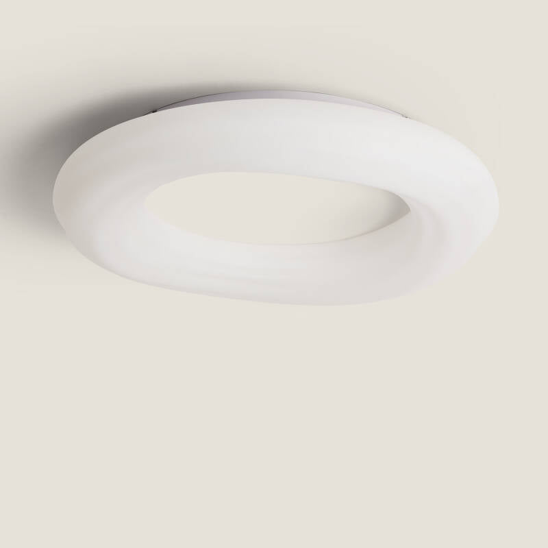 Kataro plafondlamp rond wit