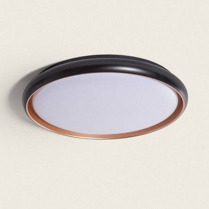 Rayano Ø510 plafondlamp rond zwart