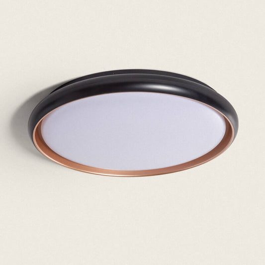 Rayano Ø510 plafondlamp rond zwart