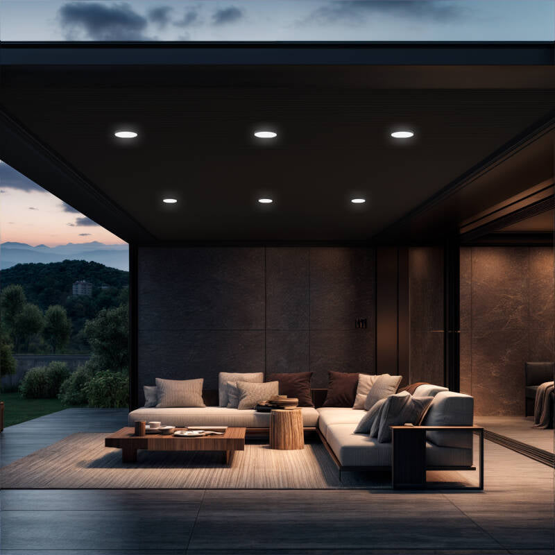 Lumexa Tervaro LED Buiten Plafondlamp 24W Ø220 Dimbaar
