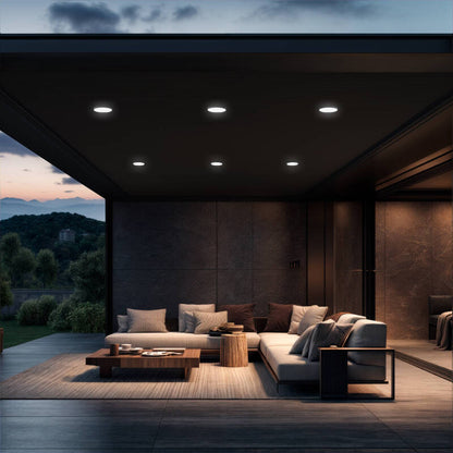 Lumexa Tervaro LED Buiten Plafondlamp 24W Ø220 Dimbaar