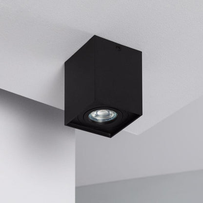 Jaspano opbouwspot GU10 zwart