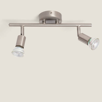 Oasaro Plafondspot 2 Spots Zilver
