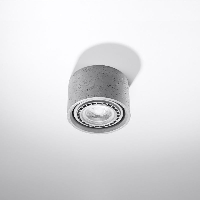 Sollux Basic 1 Plafondlamp Beton GU10