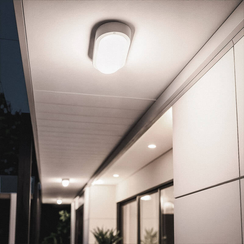 Lumexa Hublivo LED Buiten Plafondlamp Ovaal IP65