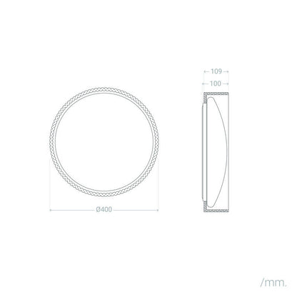 Lumexa Kaptyno LED Ceiling Lamp Felt 18W