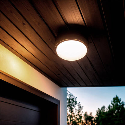 Lumexa Hublaro LED Buiten Plafondlamp Rond IP65