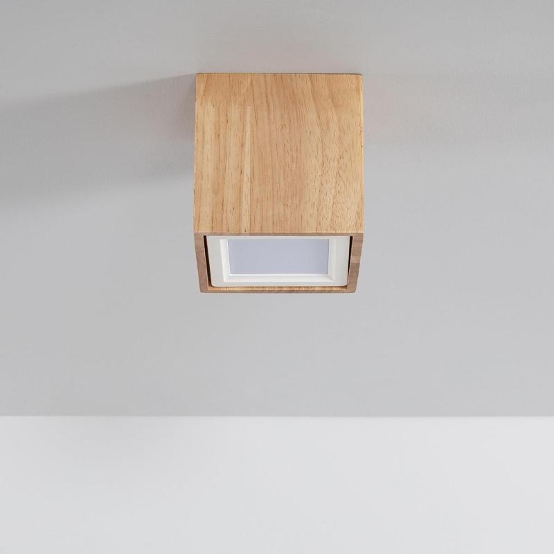 Sigurano Plafondlamp Hout 6W