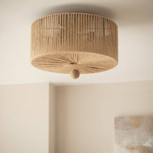 Lumexa Modiglivo Plafondlamp Natuurlijk Touw 3x E27