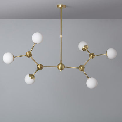 Lumexa Moonlano Plafondlamp Metaal en Glas 6x G9