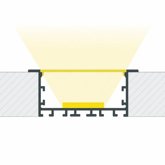 Lumexa Profiel Aluminium voor LED-strip tot 60 mm
