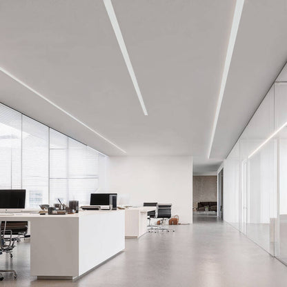 Aluminium profiel inbouw breed | voor LED-strip tot 60mm