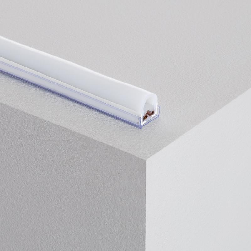 Lumexa PVC-profiel 1m voor neon-LED 7,5 W/m Dimbaar 220V AC 100 LED/m Halfrond 180º één kleur IP67 Op maat Gesneden om de 100 cm