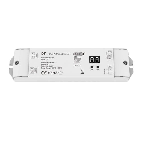 Daltaro DALI naar TRIAC dimmer met Push-Dim