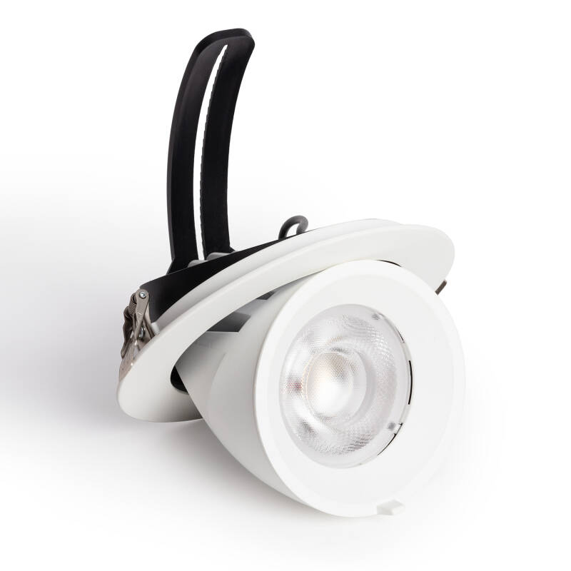 Inbouwdownlight richtbaar rond | CCT | 30W