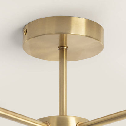 Lumexa Moonlivo Plafondlamp Metaal en Glas 5x G9
