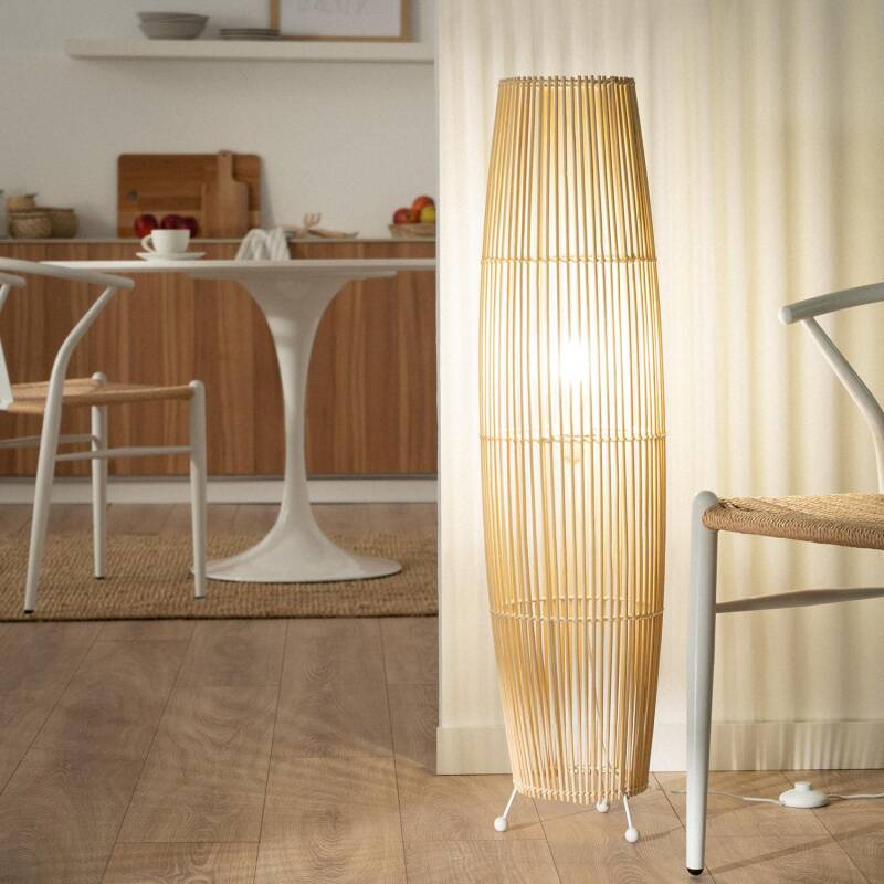 Lumexa Komaro LED Vloerlamp Bamboe 40W
