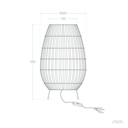Lumexa Annecyo LED Tafellamp Rotan 40W