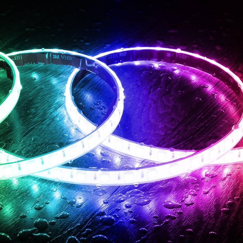Lumexa Rgbivo LED-strip RGB 230V SMD 60 LED/m IP65 1 meter
