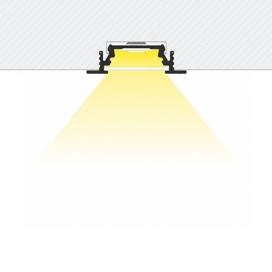 Lumexa Verzonken Aluminium Profiel 1m voor LED-strip tot 10 mm
