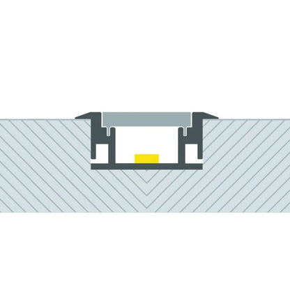 Lumexa Vloer Aluminium Profiel voor LED-strip tot 12 mm