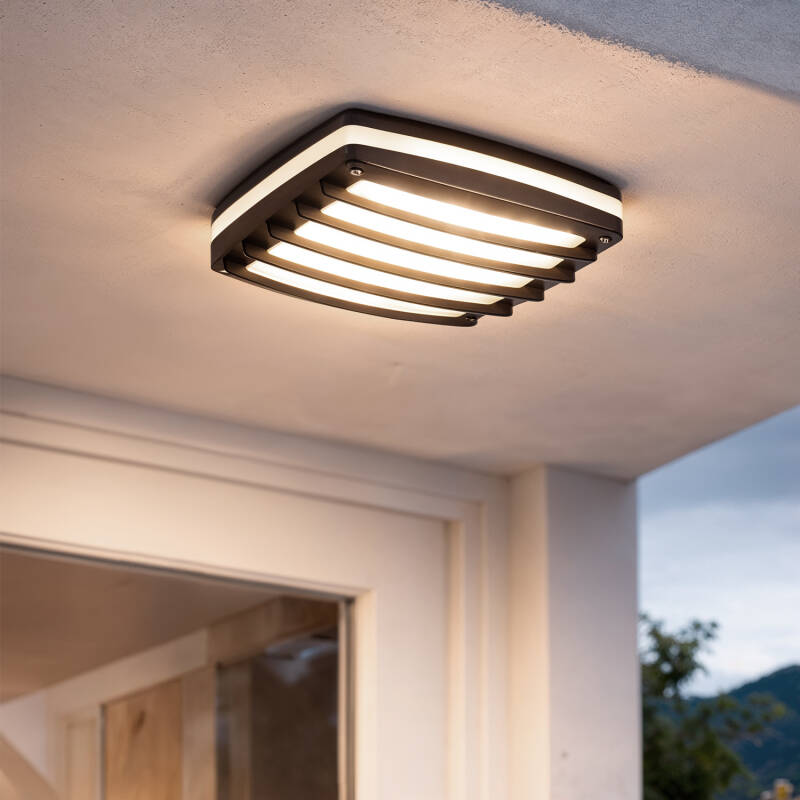 Lumexa Domiavo Buiten Wand- en Plafondlamp Vierkant 300x300 IP54 E27