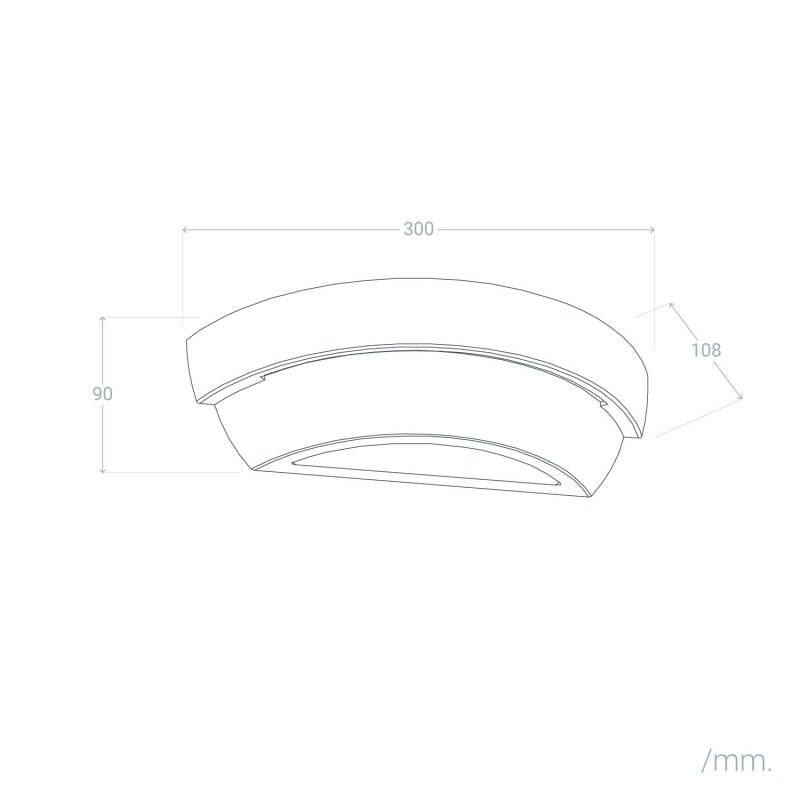 Ribeno | Wandlamp | E14 | 25W