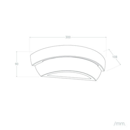 Ribeno | Wandlamp | E14 | 25W