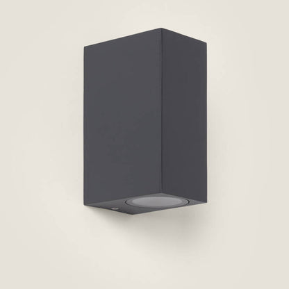 Lumexa Misenavo Buiten Wandlamp Up/Down Donkergrijs 2x GU10