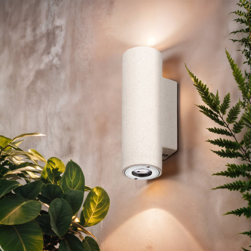 Lumexa Banjaro Buiten Wandlamp Cement Up/Down IP65 2x GU10