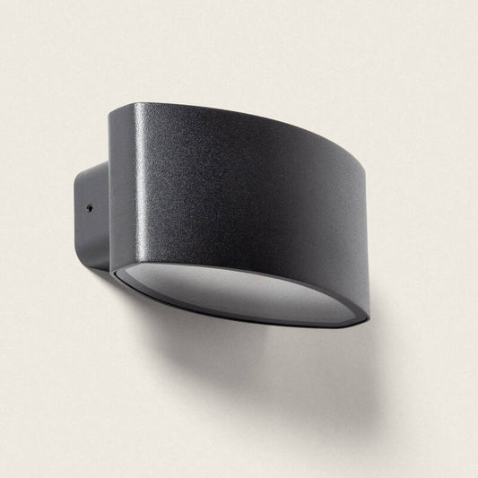 Lumexa Mashavo LED Buiten Wandlamp 15W Rechthoekig Zwart