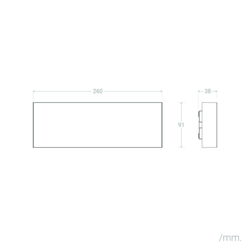 Lumexa Brookyo LED Wandlamp 20W