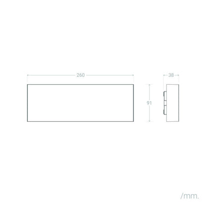 Lumexa Brookyo LED Wandlamp 20W